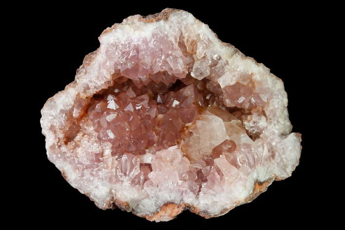 Sparkly, Pink Amethyst Geode Section - Argentina #170134